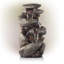 Hailey Weather Resistant Cascade Fountain with Light