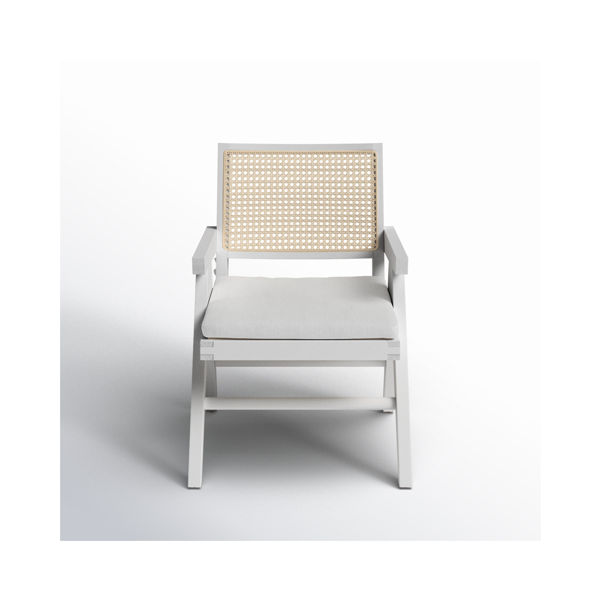 Huck Upholstered Side Chair, White