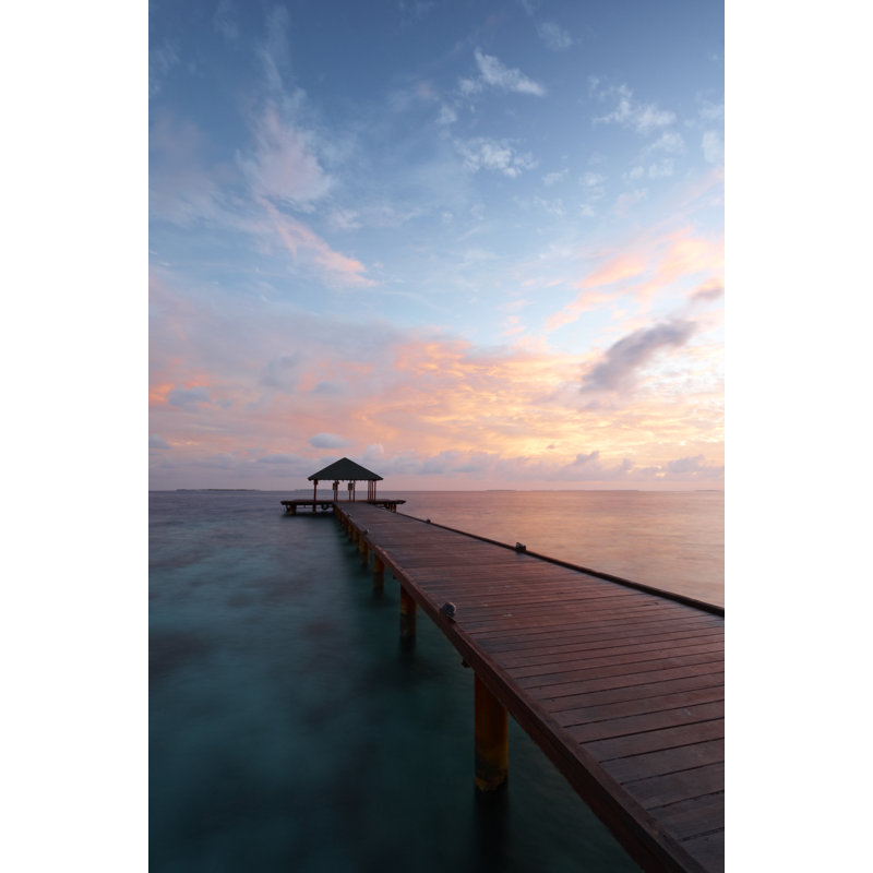 L'aube aux Maldives par Simonbradfield, H 18 po x l 12 po