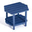 Table d'appoint de patio en PEHD Maynerd l 24 po à deux niveaux-649845652