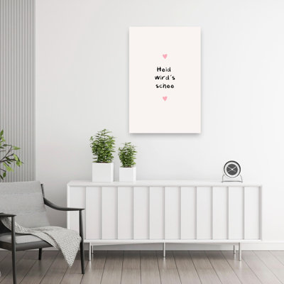 «Today Will Be Beautiful», reproduction d'art murale contemporaine