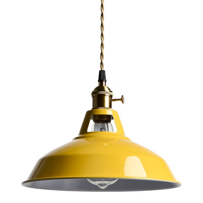 Luminaire suspendu moderne avec abat-jour de grange
