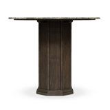 Pavlo Dining Table-Brown Marble