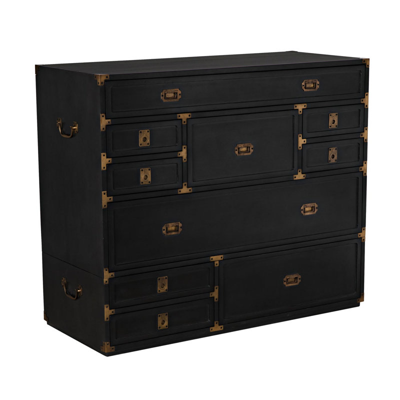 Charles 10 - Drawer Solid Wood Dresser