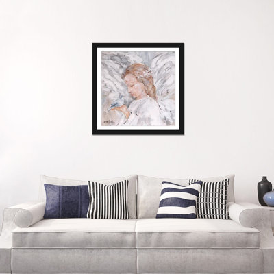 «Watch Over», peinture sur toile tendue