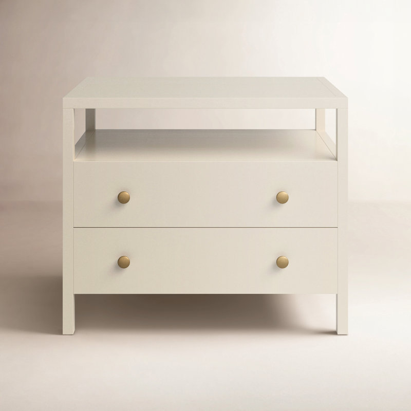Gracie 27.6'' W Nightstand, White