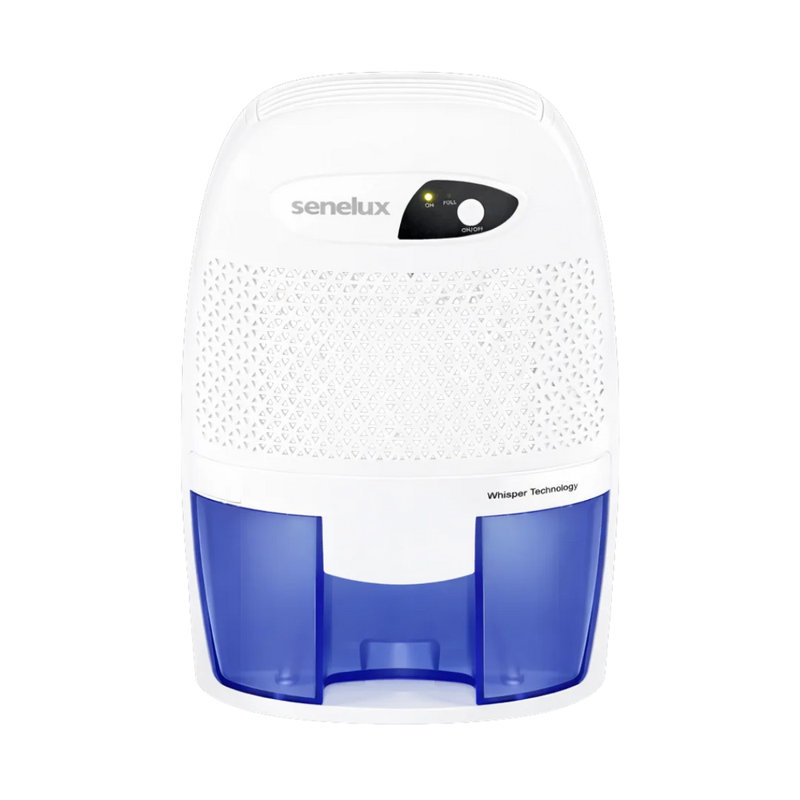 Senelux Mini Dehumidifier, 250ml per day dehumidifier with automatic shut off when full