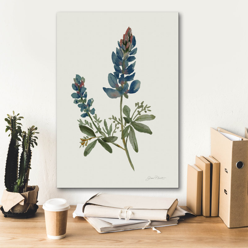 Toile épique Graffiti «Desert Flower Bouquet F» par Jean Plout, 18 po x 26 po, H 26 po x l 18 po x P 0,75 po