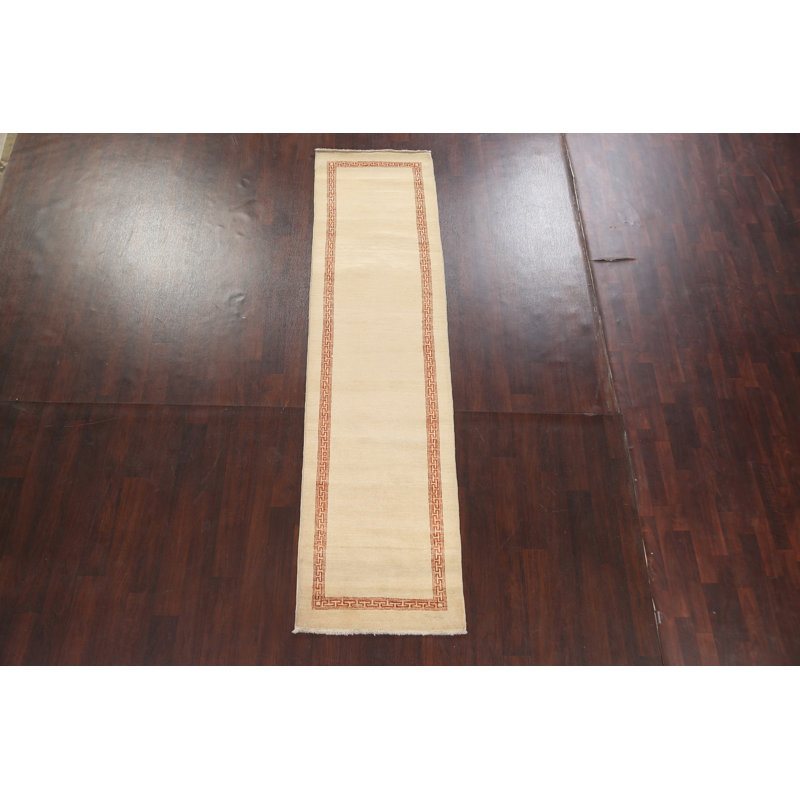 Tapis de couloir oriental fait à la main Gabbeh 3 x 10