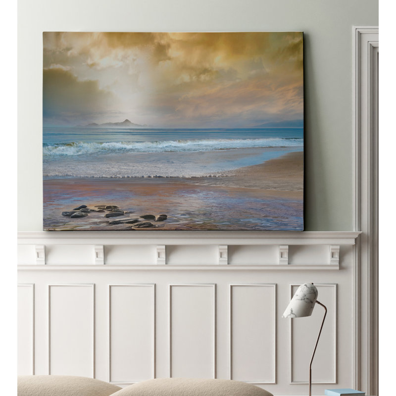 «Île privée», reproduction de photo sur toile tendue, H 16 po x l 20 po x P 1,5 po, Toile tendue
