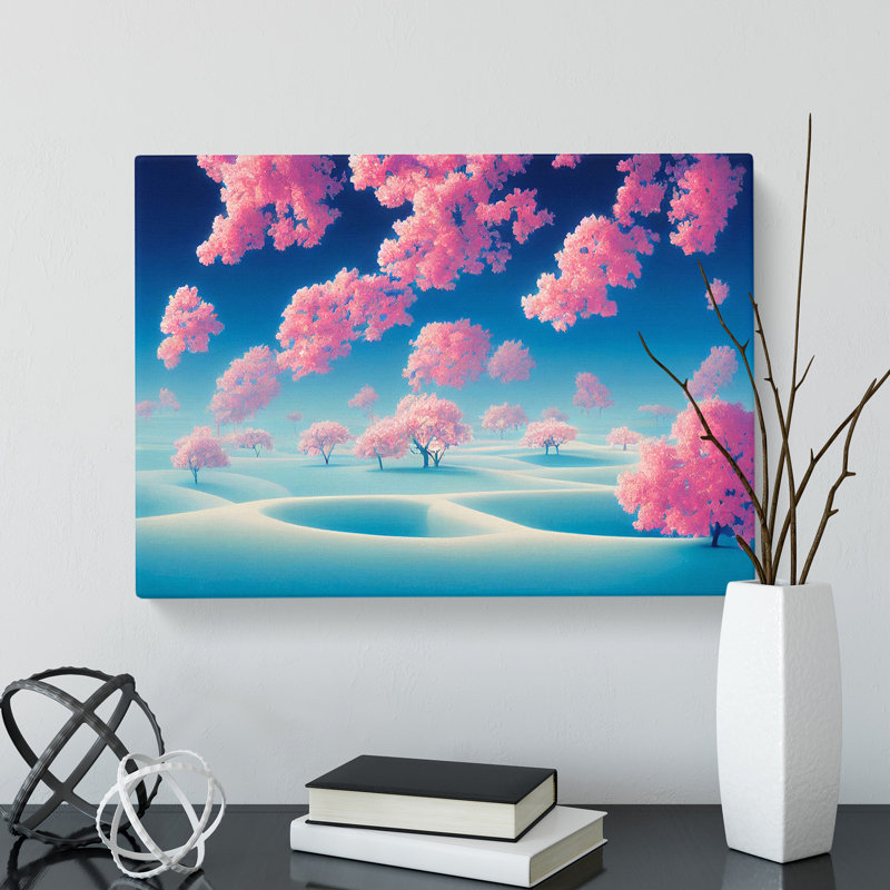 Magnetic Spring Forest - Wrapped Canvas, 35cm H x 50cm W x 3cm D
