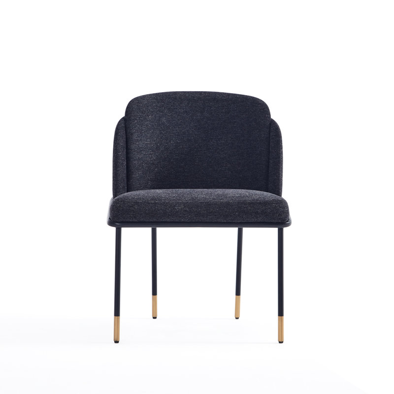 Chaise de salle à manger Flor, Noir