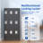 72"H Metal Locker for Employees – Heavy Duty Steel Storage Cabinet with Ventilated Doors for School Gym Garage Office (9 Door)-109715388-128768392