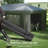 Outsunny 10' x 19.5' Pop Up Canopy Tent with Sidewalls, UPF 30+ Height Adjustable Large Party Tent Event Shelter with Leg Weight Bags and Wheeled Carry Bag for Garden, Patio, Brown-98252836