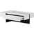 Plateau blanc / base noire est en rupture de stock