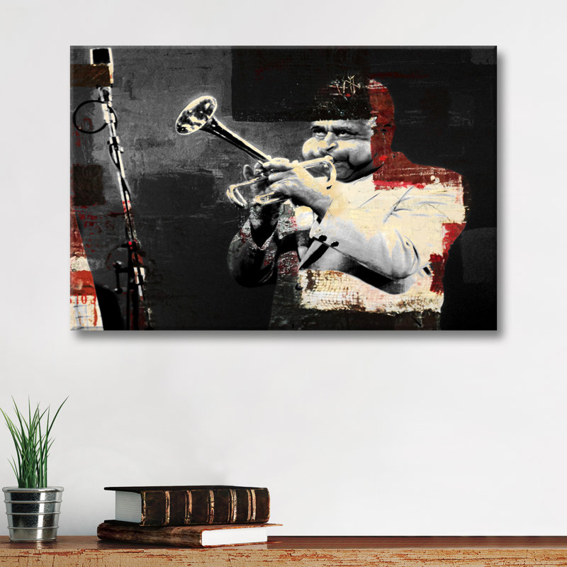 « the couleur of jazz xix »-impression sur toile