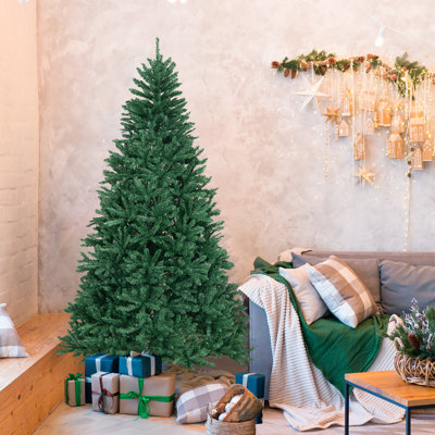Arbre de Noël 7 po 5 po H vert Cashmere