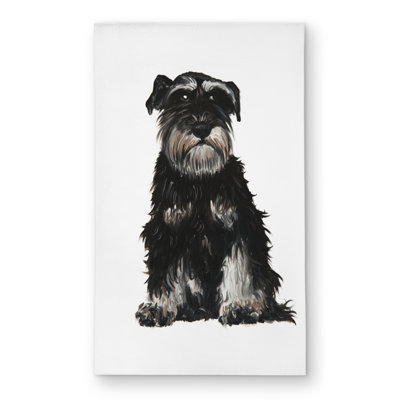 Miniature Schnauzer Outdoor Area Rug - Illustrative Pets Decor