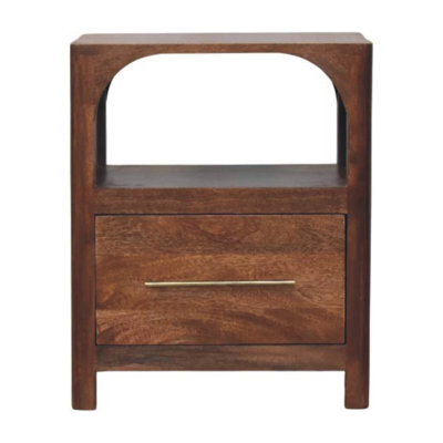 Arc-line Bedside Table by Latitude Run
