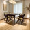 Solid Wood Dining Table Ash Solid Wood Top Dining Table