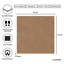 Carreau de porcelaine pour plancher et mur 24 po x 24 po à aspect de pierre espagnol (4 PCS, 15,28 pieds carrés / caisse)-122252932