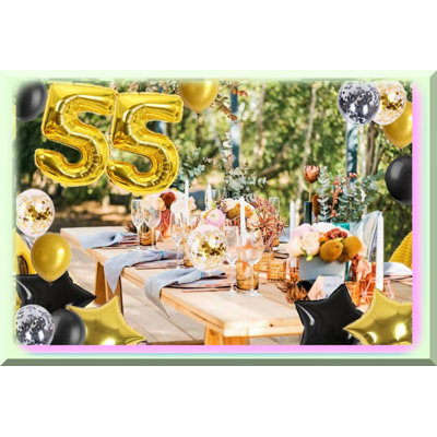 Vibrant 6PCS Hanging Paper Fans Set 8/12/16inch