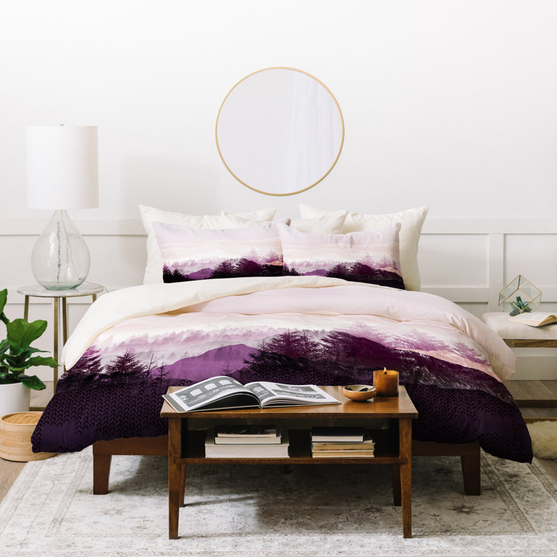 Farmhouse / Country Polyester Duvet Cover, Twin Duvet Cover + 1 Standard Sham