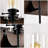 American Design 3- Matte Black + Wood Color Bathroom Lights, Glass Shade Wall Lights For Bathroom, Kitchen, Dinning Room, Bedroom With Shade, Exquisite Lighting Bedroom, Hallway-865243891