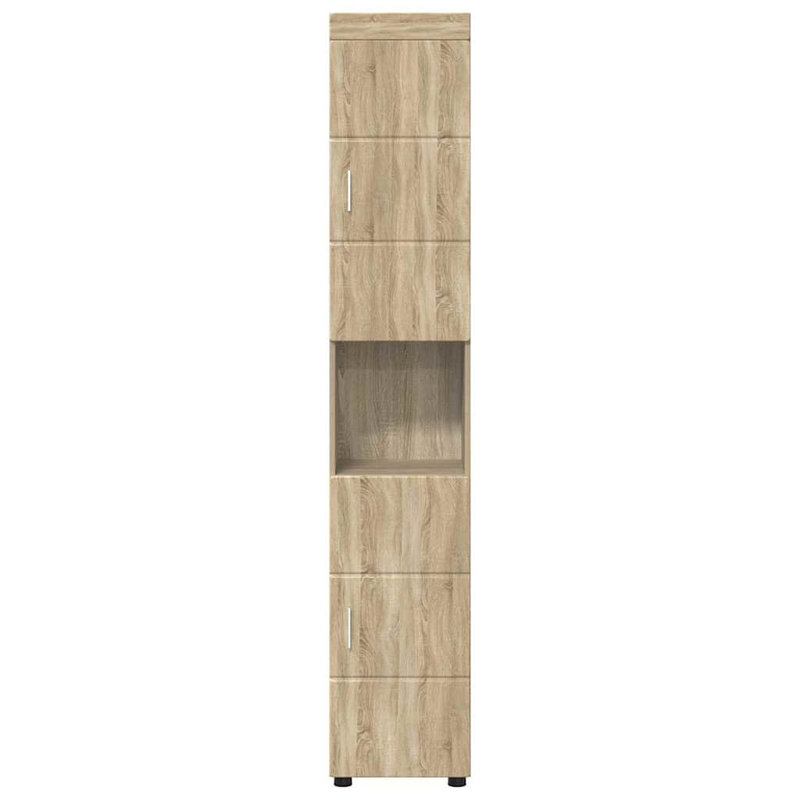 Linen Cabinet, Sonoma Oak