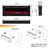Gidney Black Electric Fireplace-1656266848