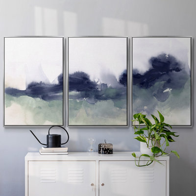 Lake Fog II - Toile encadrée multi-pièces