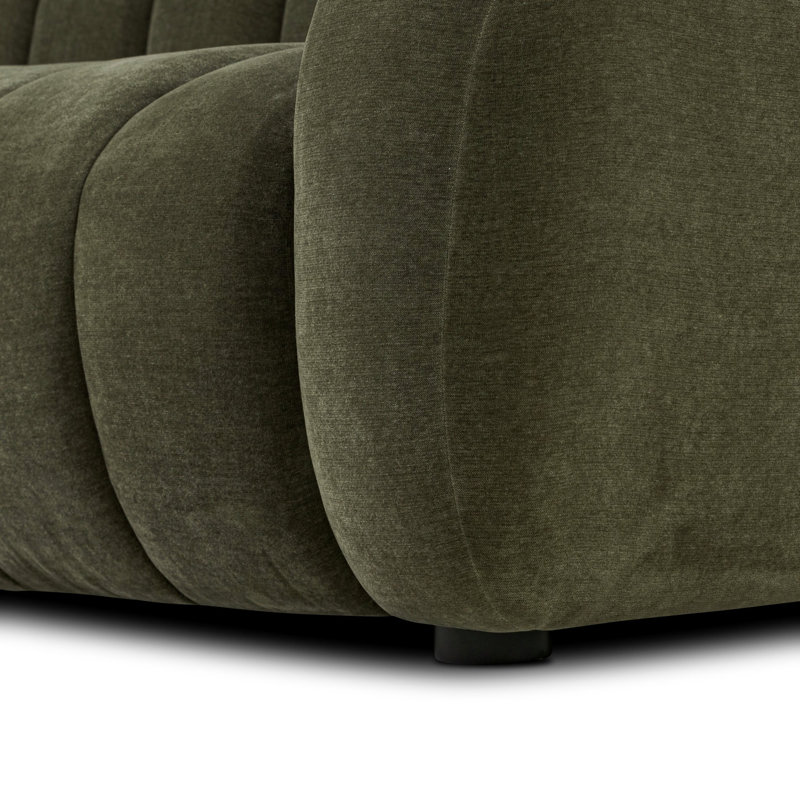 Carina Sofa, Malmo Olive Velvet