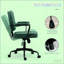 Chaise de bureau, réglable pour la maison et le bureau, sièges confortables avec une ambiance rétro élégante