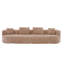 Canapé modulaire modulaire 137,8 po