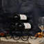 Ludgershall 6 Bottle Tabletop/Countertop Wine Bottle Rack in Black