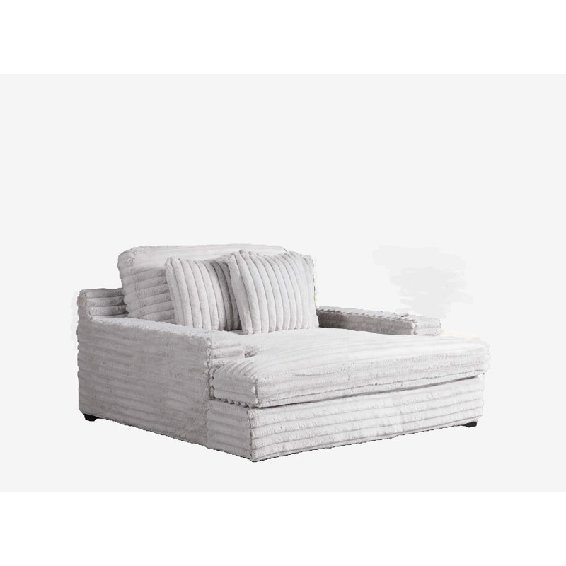 Fauteuil Man Wah Presley, Gris clair