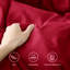 Plain Dyed Microfiber Duvet Cover Set with Pillowcases (3-Piece)-123611263-123611264