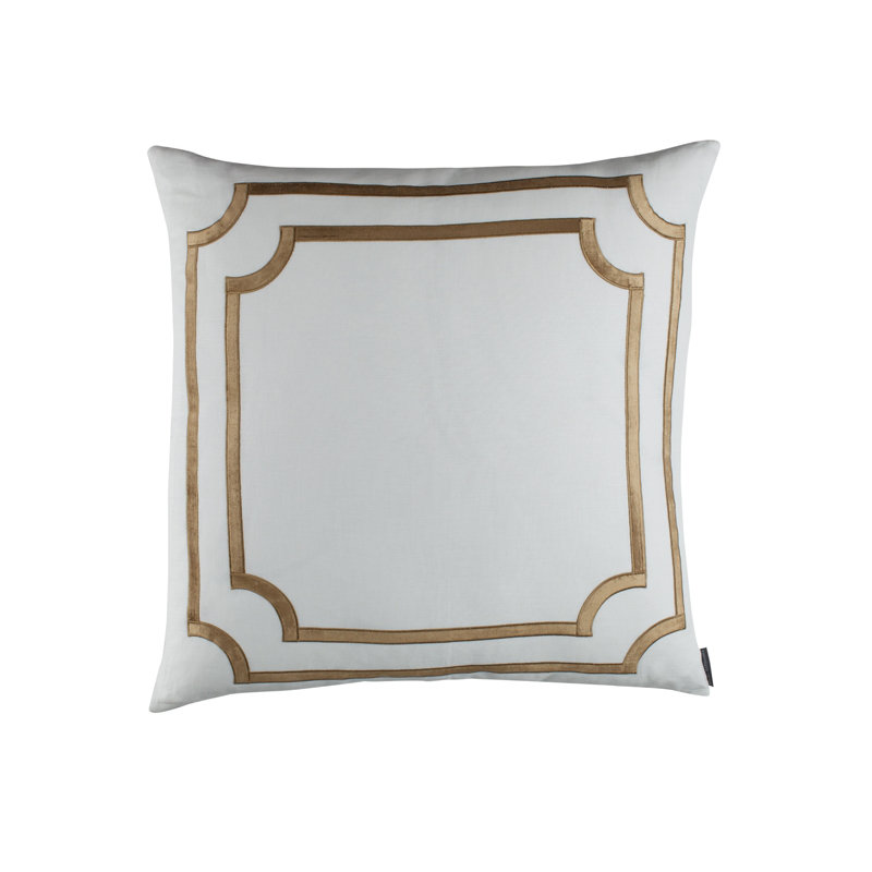 Soho Linen Euro Pillow Cover & Insert, Straw