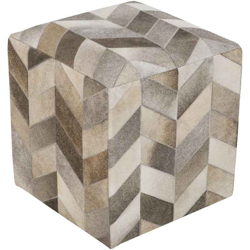 Marytza Upholstered Pouf
