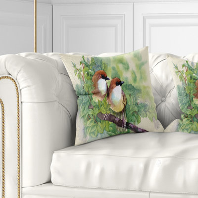 Coussin de printemps pour les oiseaux