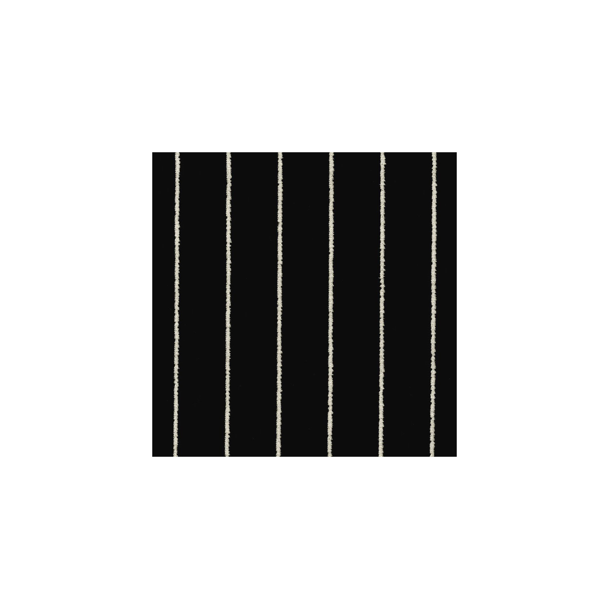 Maxton Striped Throw Pillow, Black, Polyester, Square 20"