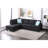 Rivet - Trimmed L - shaped Sofa 2pc