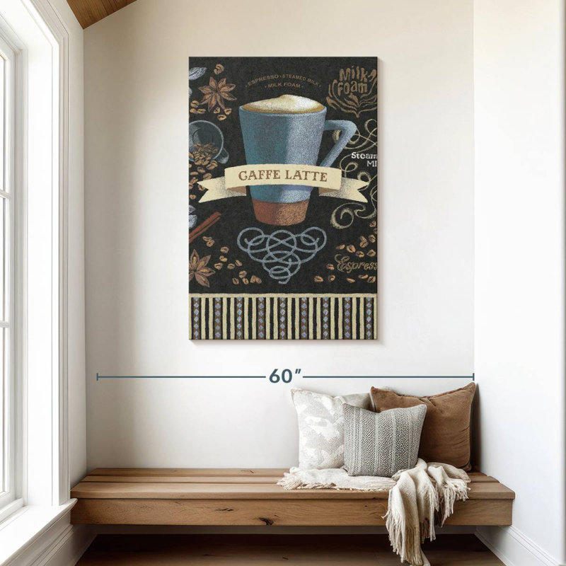 Yarlin Caffe Latte Milk Foam, 45" H x 30" W