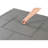 Fenella Square Aluminum Propane Smokeless Fire Pit Table with Hidden Fuel Tank-836237355