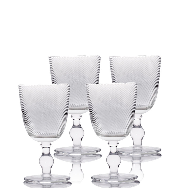12.17oz. Crystal Goblet Set