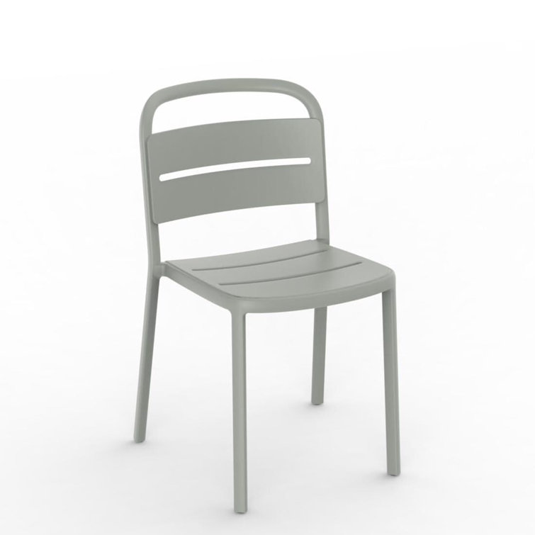 Resol Como Outdoor Stacking Dining Side Chair | Wayfair