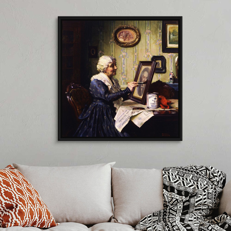 «My Favorite», impression sur toile, H 38 po x l 38 po x P 1,75 po, Cadre flottant noir