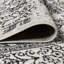 Tapis gris / noir Attie Filigree-726954030