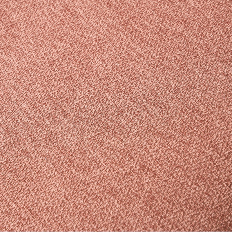 Chaises de salle à manger rembourrées Maylon Mid-Century, Rouge très clair