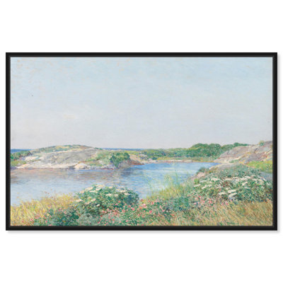 «The Little Pond Canvas Classic Landscape» par Art Remedy